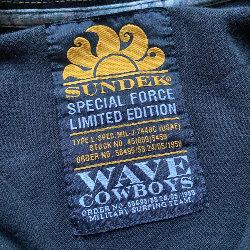Sundek Black Polo Shirt with Yellow Accents - Picture 2 of 6